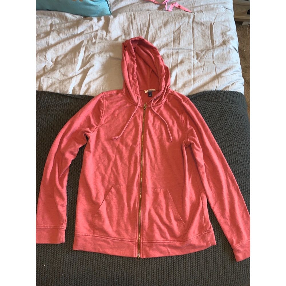 Light weight zip up hoodie